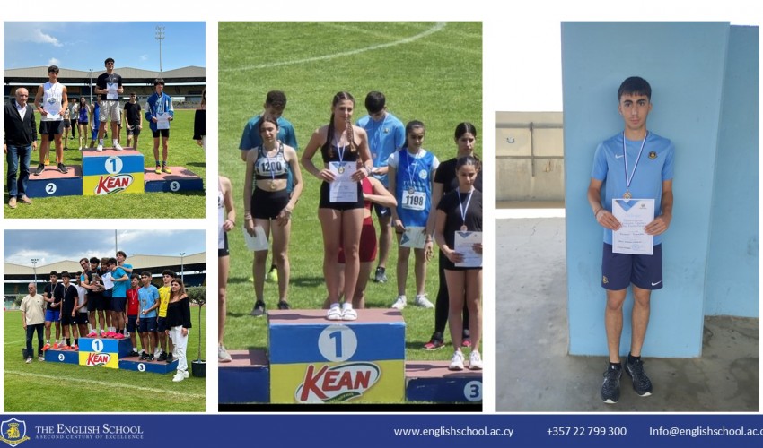 Celebrating Success at the Pancyprian Schools Athletics Competition